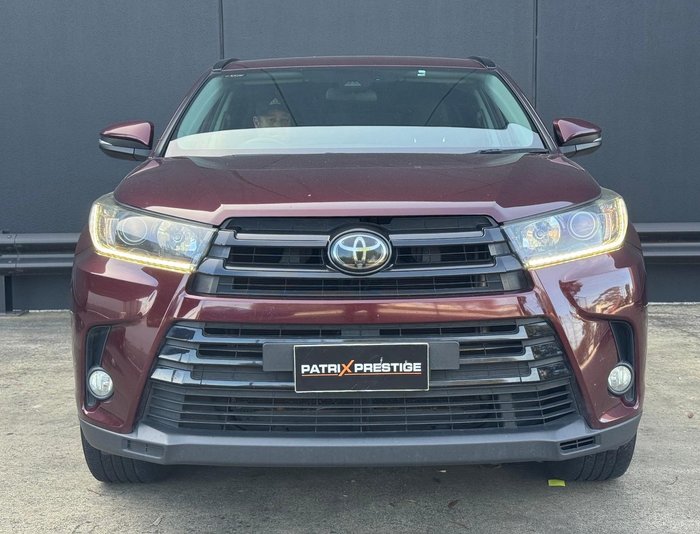 2019 Toyota Kluger Black Edition GSU50R Red