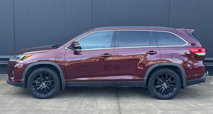 2019 Toyota Kluger Black Edition GSU50R Red