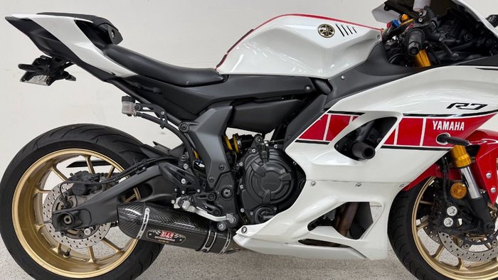 2022 YAMAHA YZF-R7LA White