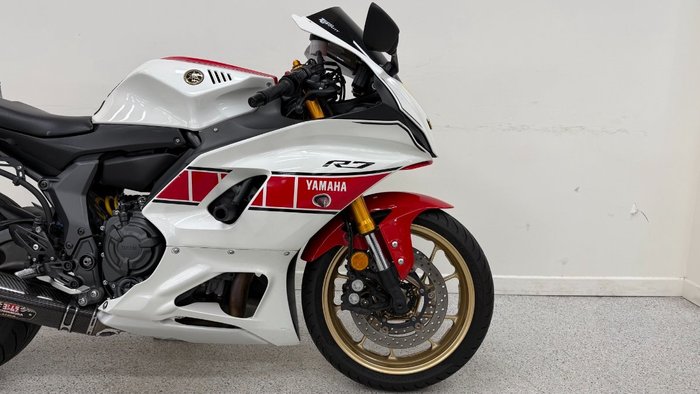 2022 YAMAHA YZF-R7LA White
