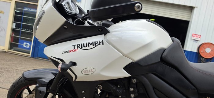 2015 TRIUMPH TIGER SPORT 1050 White