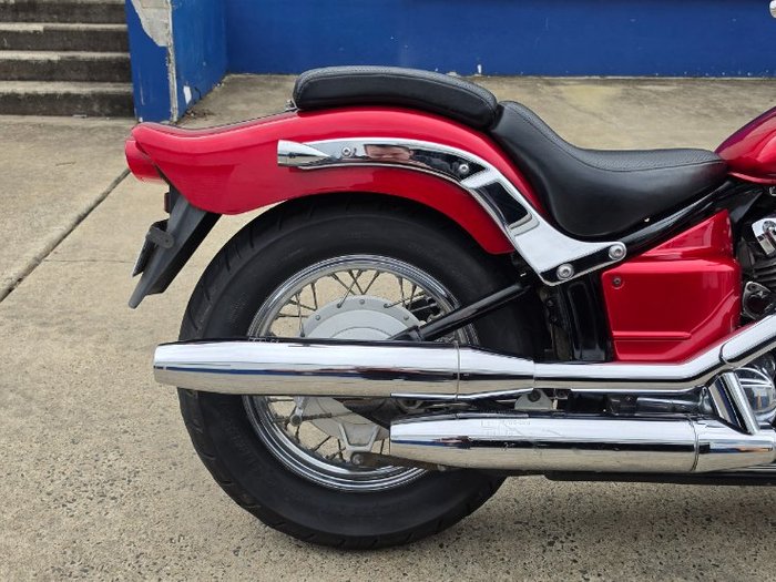 2007 Yamaha XVS650 V-STAR CUSTOM Red