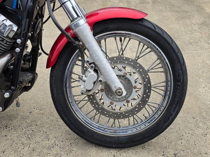 2007 Yamaha XVS650 V-STAR CUSTOM Red