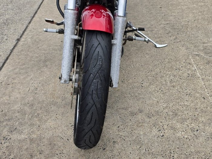2007 Yamaha XVS650 V-STAR CUSTOM Red
