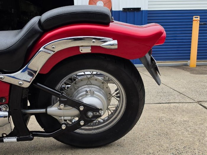 2007 Yamaha XVS650 V-STAR CUSTOM Red