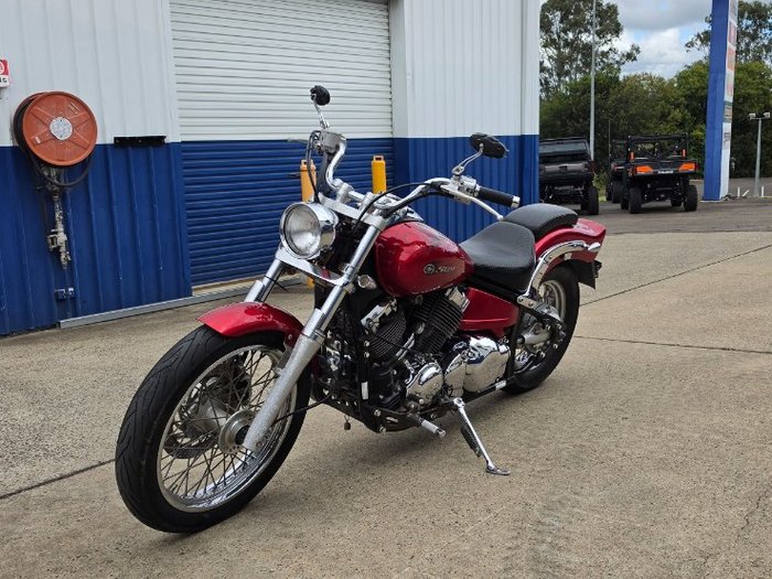 2007 Yamaha XVS650 V-STAR CUSTOM Red