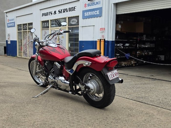 2007 Yamaha XVS650 V-STAR CUSTOM Red