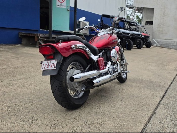 2007 Yamaha XVS650 V-STAR CUSTOM Red