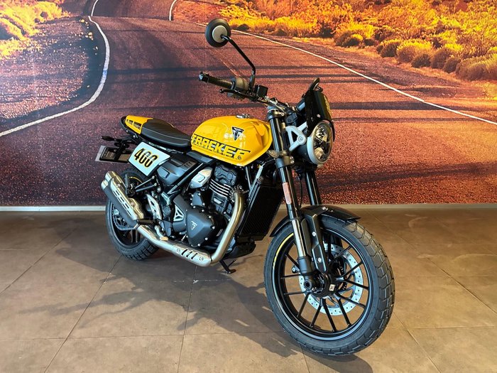 2026 Triumph Tracker 400 Tracker Yellow