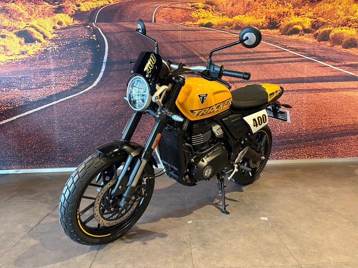 2026 Triumph Tracker 400 Tracker Yellow