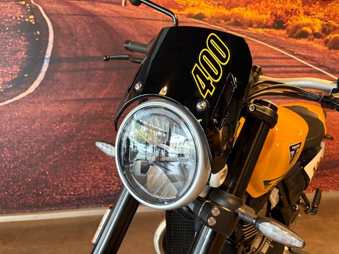 2026 Triumph Tracker 400 Tracker Yellow