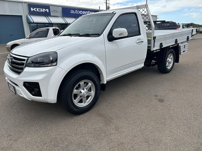2021 GWM Steed K2 4X4 On Demand Pure White