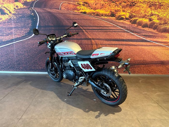 2026 Triumph Tracker 400 Tracker Silver
