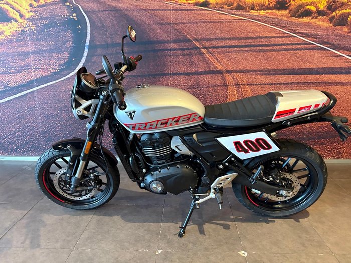2026 Triumph Tracker 400 Tracker Silver