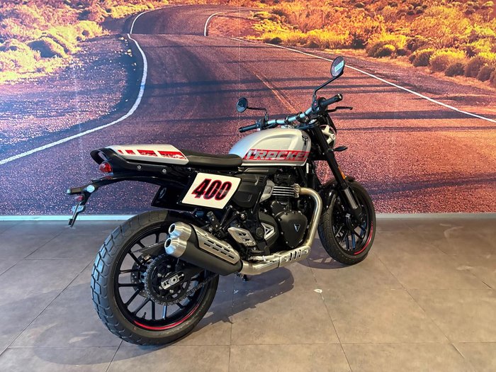 2026 Triumph Tracker 400 Tracker Silver
