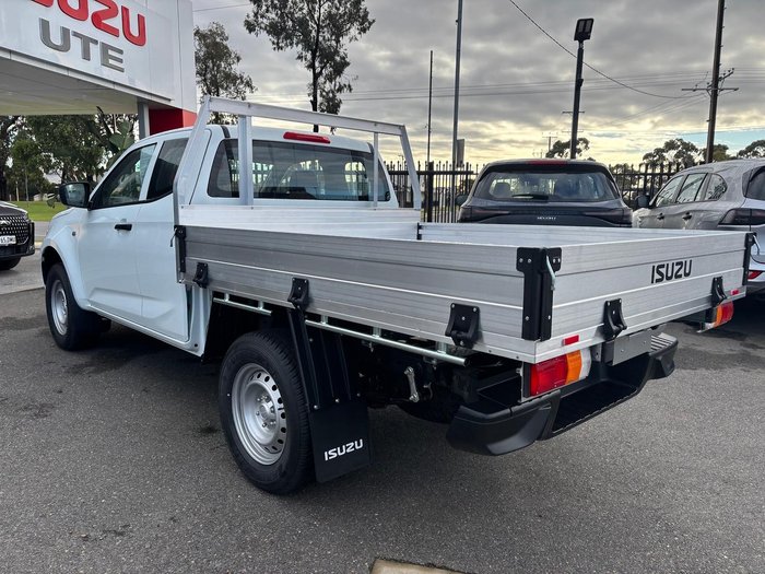 2025 Isuzu D-MAX SX High Ride MY24 4x2 Mineral White