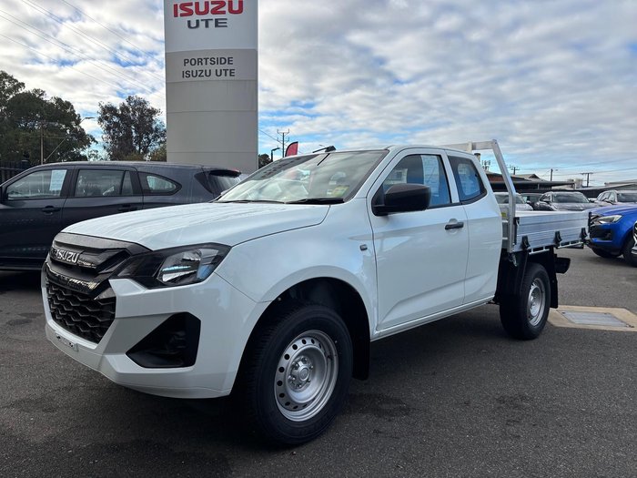 2025 Isuzu D-MAX SX High Ride MY24 4x2 Mineral White