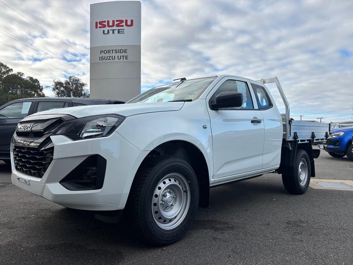 2025 Isuzu D-MAX SX High Ride MY24 4x2 Mineral White
