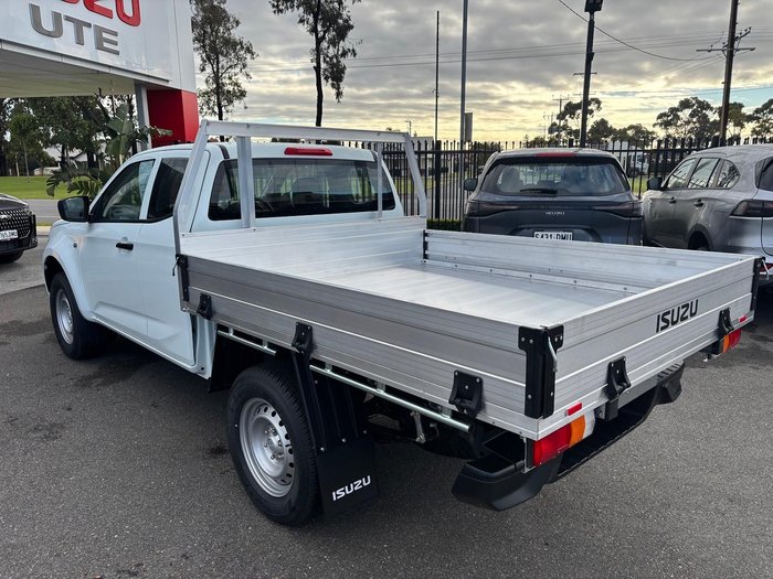 2025 Isuzu D-MAX SX High Ride MY24 4x2 Mineral White