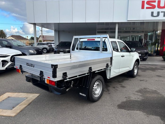 2025 Isuzu D-MAX SX High Ride MY24 4x2 Mineral White