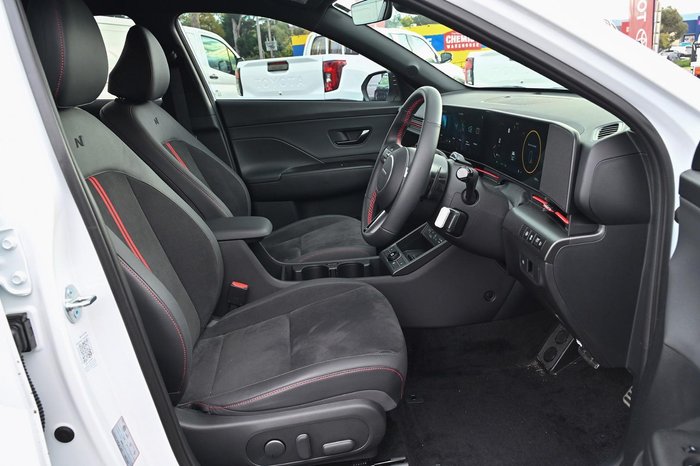 2025 Hyundai Kona Hybrid Elite N Line SX2.V3 MY26 Atlas White