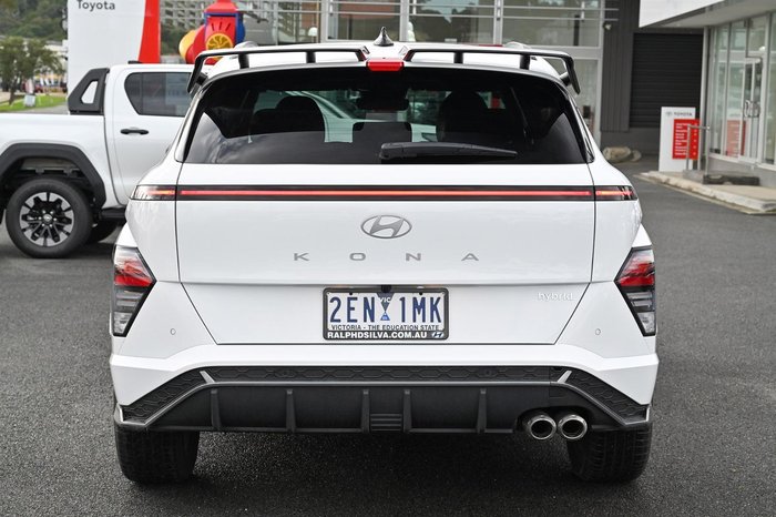 2025 Hyundai Kona Hybrid Elite N Line SX2.V3 MY26 Atlas White