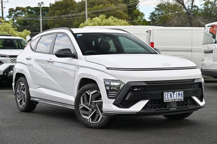 2025 Hyundai Kona Hybrid Elite N Line SX2.V3 MY26 Atlas White
