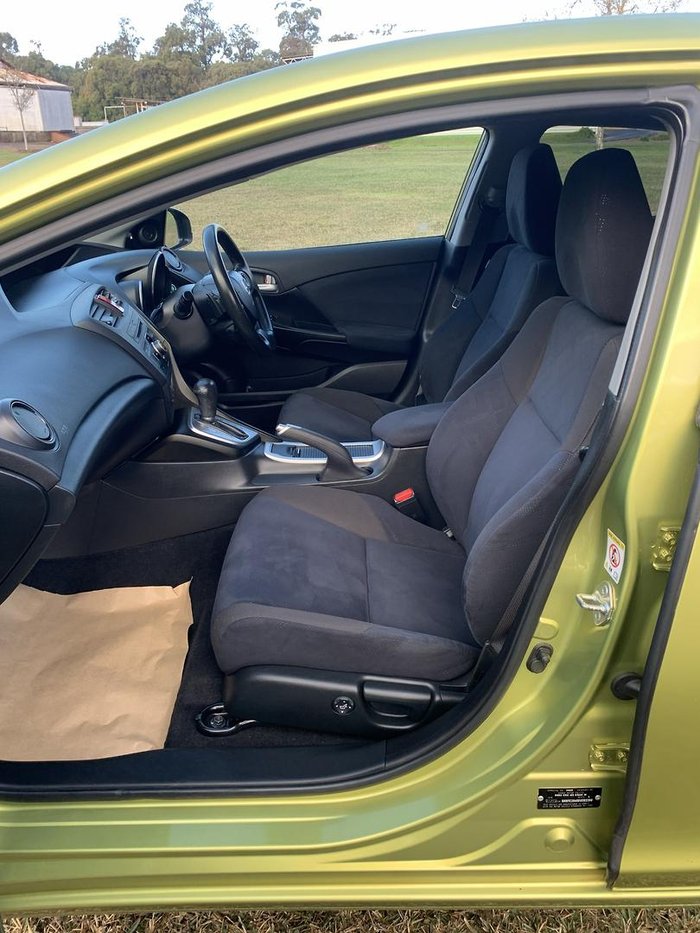 2013 Honda Civic VTi-L 9th Gen MY13 Yellow Topaz