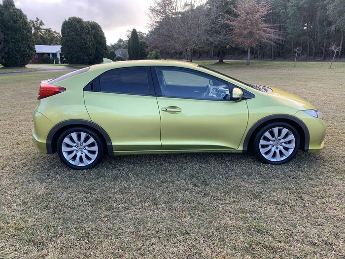 2013 Honda Civic VTi-L 9th Gen MY13 Yellow Topaz