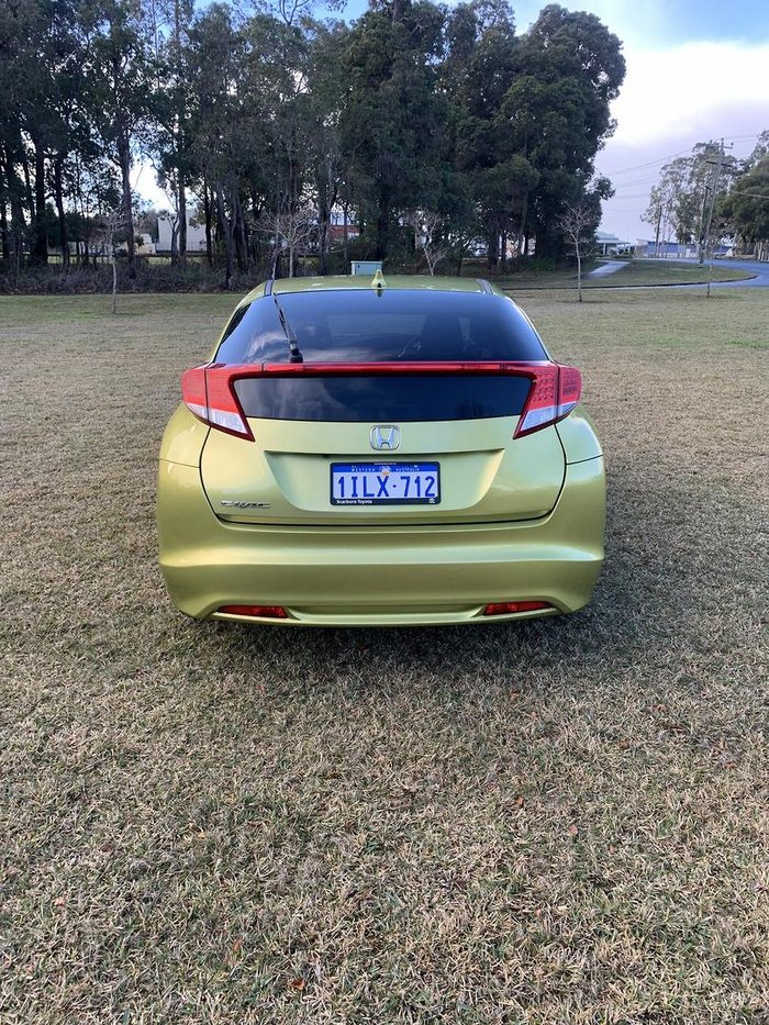 2013 Honda Civic VTi-L 9th Gen MY13 Yellow Topaz