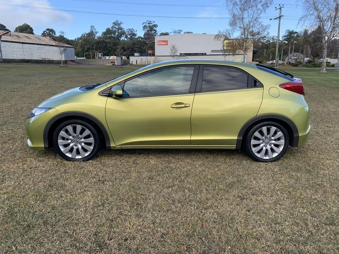 2013 Honda Civic VTi-L 9th Gen MY13 Yellow Topaz