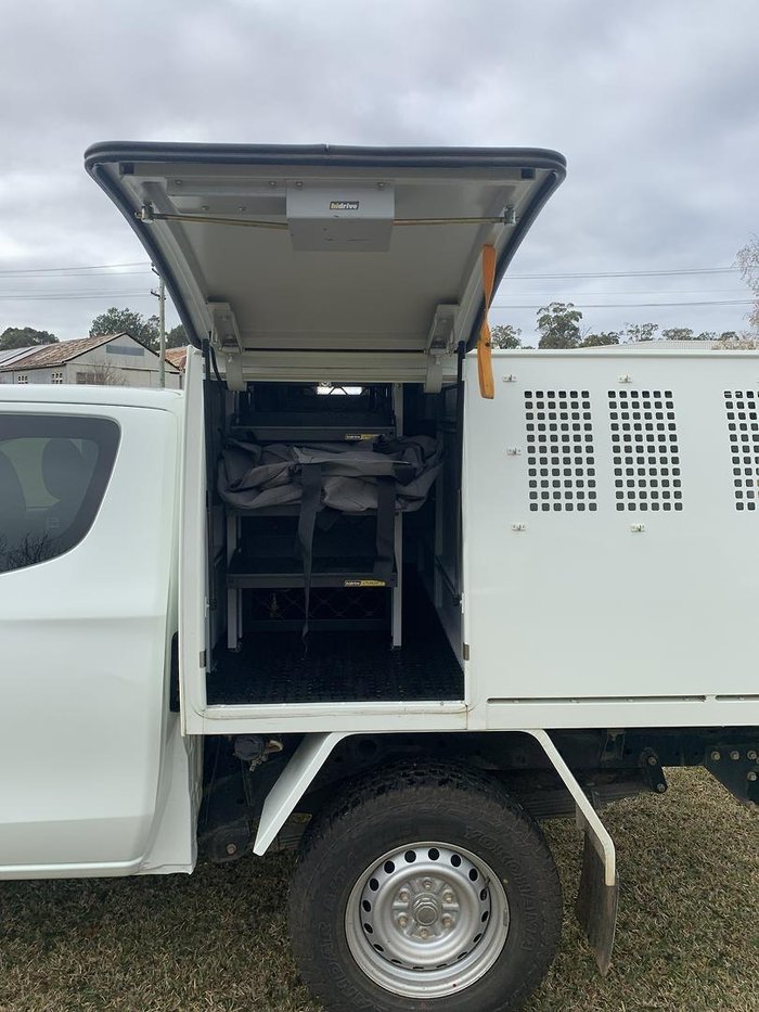2022 Mitsubishi Triton GLX MR MY22.5 4X4 Dual Range White