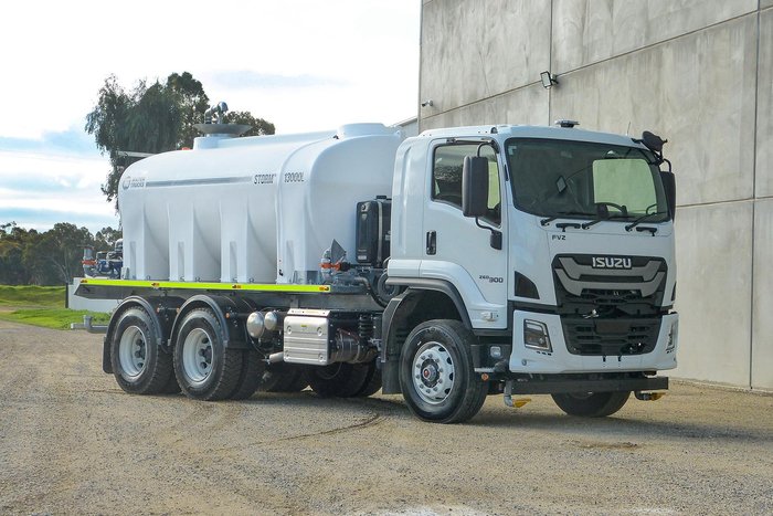 2025 Isuzu F Series FVZ 260-300 AT R46 White