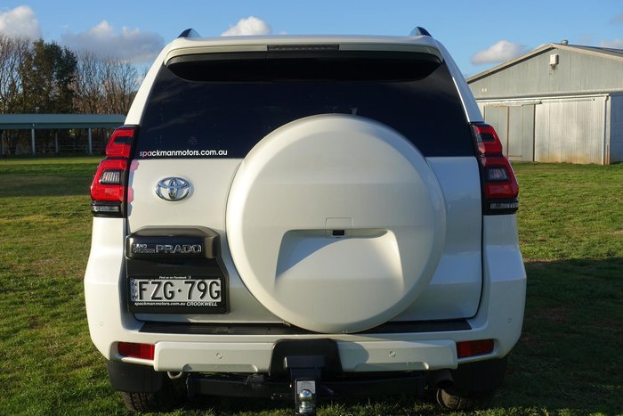 2018 Toyota Landcruiser Prado VX GDJ150R 4X4 Dual Range Crystal Pearl