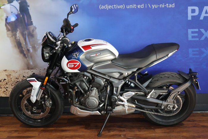 2024 TRIUMPH TRIDENT 660 White