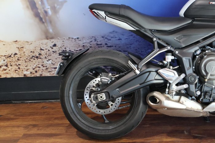 2024 TRIUMPH TRIDENT 660 White