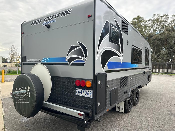 2020 Red Centre Newell 206 rear door caravan