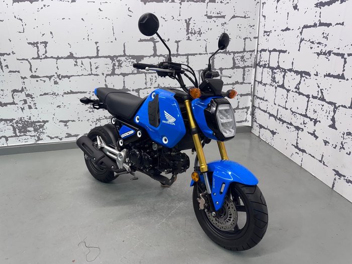 2021 Honda Grom (MSX125) MSX Blue