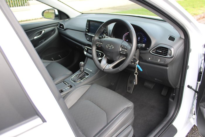 2023 Hyundai i30 Active PD.V4 MY23 Atlas White