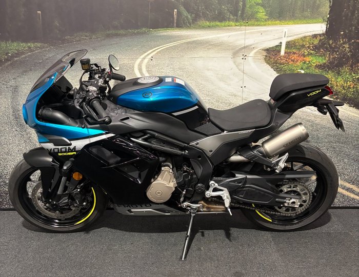 2025 CFMOTO 2025 CF MOTO 500CC 500SR VOOM ABS Zephyr Blue