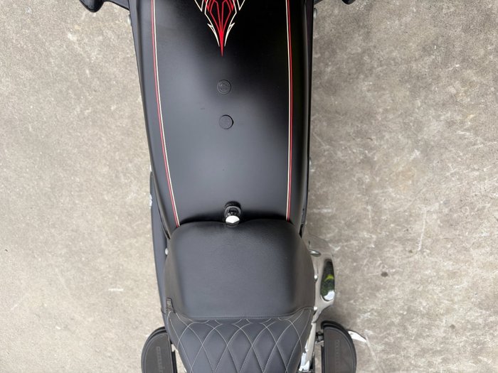 2008 HARLEY-DAVIDSON FLSTSB SOFTAIL CROSS BONES Black