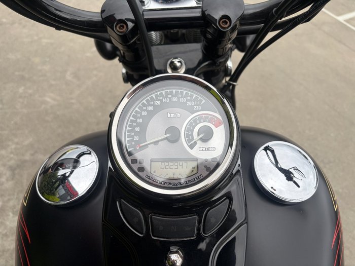 2008 HARLEY-DAVIDSON FLSTSB SOFTAIL CROSS BONES Black