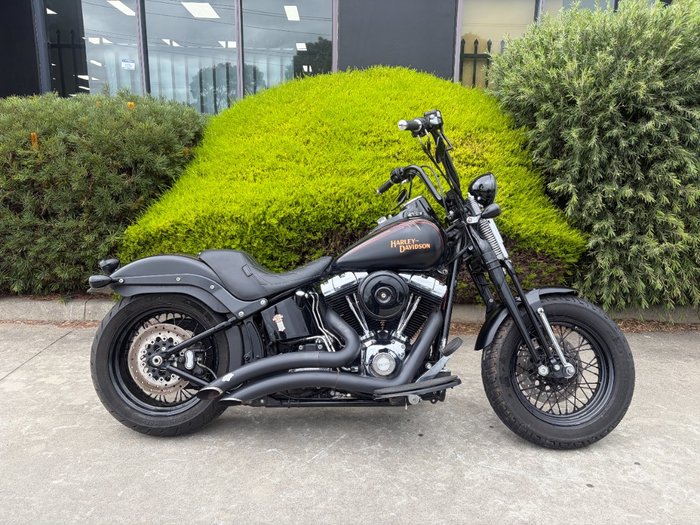2008 HARLEY-DAVIDSON FLSTSB SOFTAIL CROSS BONES Black