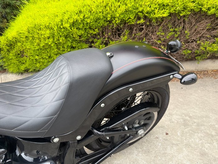 2008 HARLEY-DAVIDSON FLSTSB SOFTAIL CROSS BONES Black