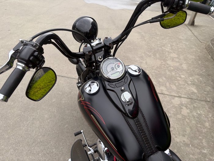 2008 HARLEY-DAVIDSON FLSTSB SOFTAIL CROSS BONES Black