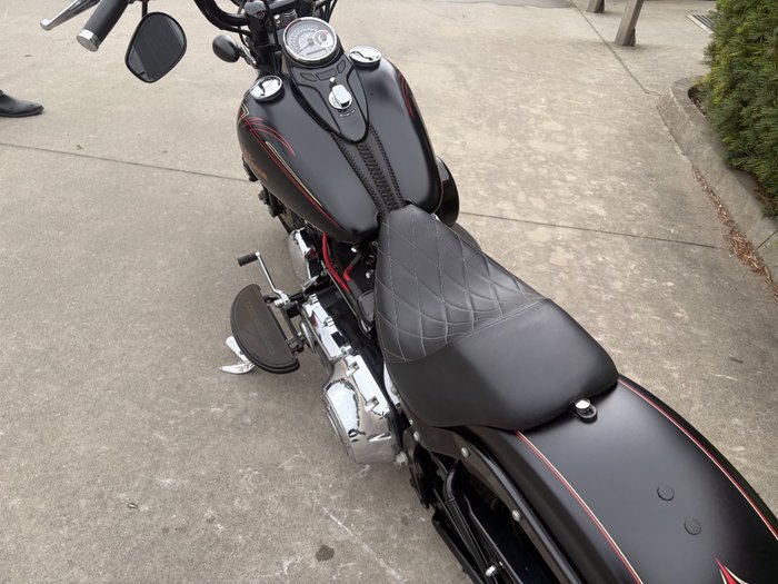 2008 HARLEY-DAVIDSON FLSTSB SOFTAIL CROSS BONES Black