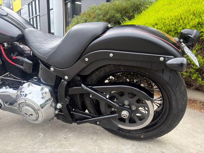 2008 HARLEY-DAVIDSON FLSTSB SOFTAIL CROSS BONES Black