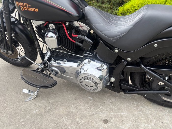 2008 HARLEY-DAVIDSON FLSTSB SOFTAIL CROSS BONES Black