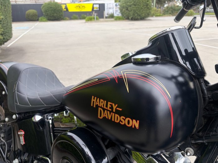 2008 HARLEY-DAVIDSON FLSTSB SOFTAIL CROSS BONES Black