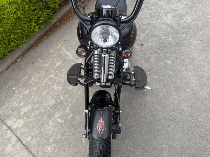 2008 HARLEY-DAVIDSON FLSTSB SOFTAIL CROSS BONES Black